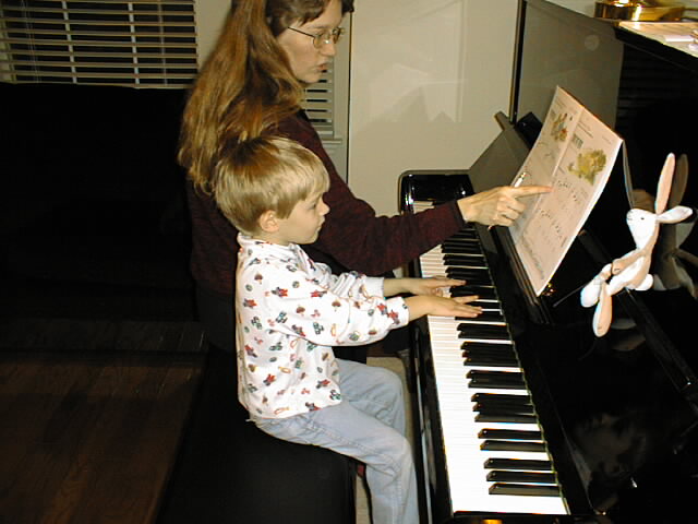 First Piano Lesson